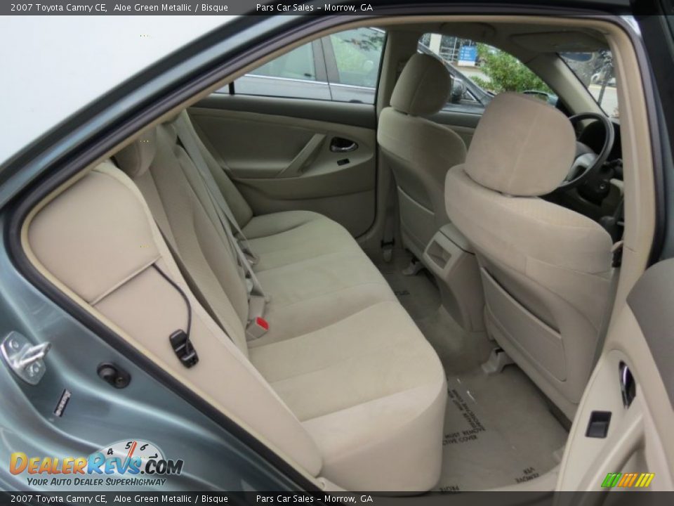 2007 Toyota Camry CE Aloe Green Metallic / Bisque Photo #9