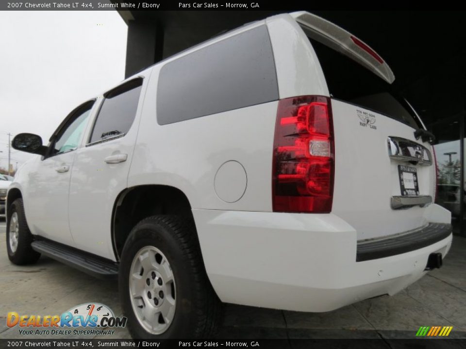 2007 Chevrolet Tahoe LT 4x4 Summit White / Ebony Photo #2