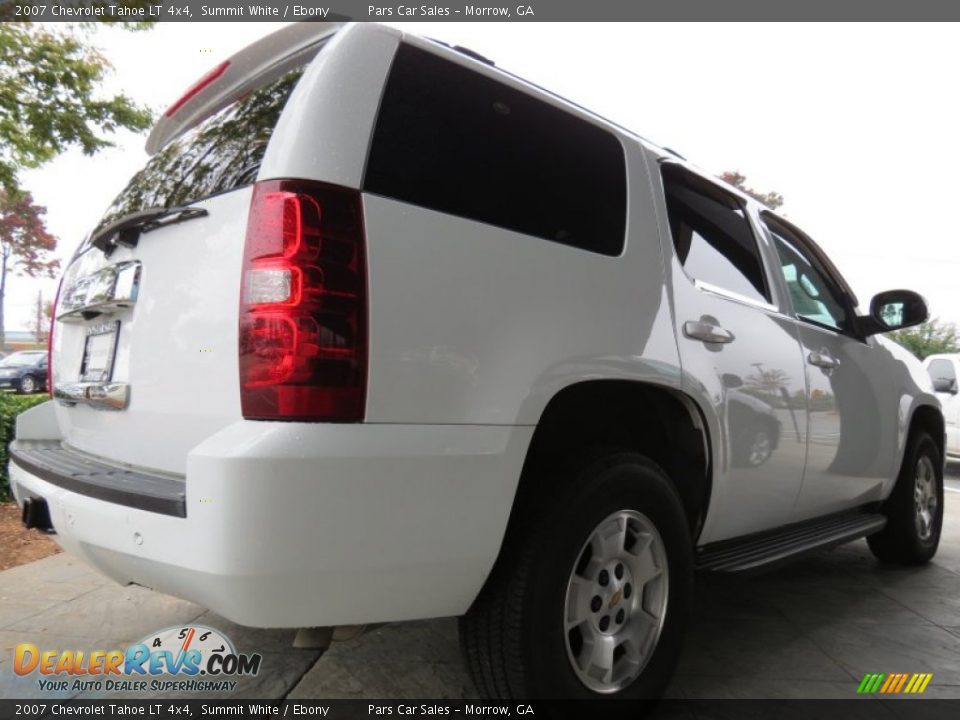 2007 Chevrolet Tahoe LT 4x4 Summit White / Ebony Photo #3