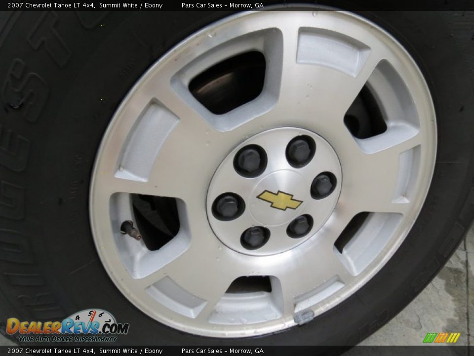 2007 Chevrolet Tahoe LT 4x4 Summit White / Ebony Photo #5