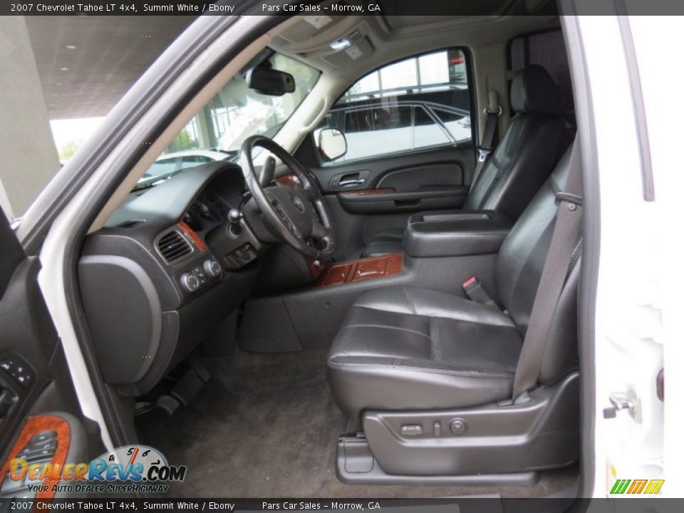 2007 Chevrolet Tahoe LT 4x4 Summit White / Ebony Photo #6