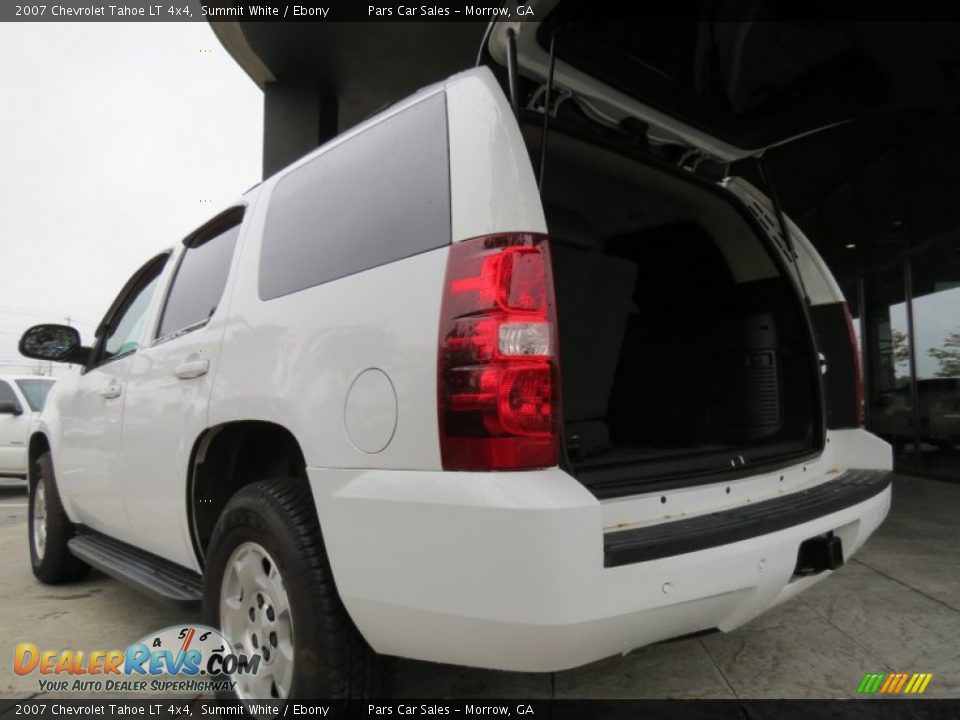 2007 Chevrolet Tahoe LT 4x4 Summit White / Ebony Photo #9
