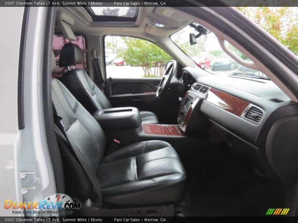 2007 Chevrolet Tahoe LT 4x4 Summit White / Ebony Photo #11