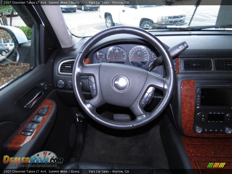 2007 Chevrolet Tahoe LT 4x4 Summit White / Ebony Photo #13