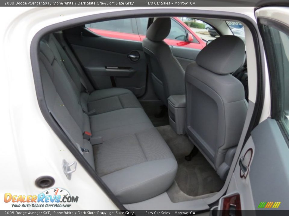 2008 Dodge Avenger SXT Stone White / Dark Slate Gray/Light Slate Gray Photo #9
