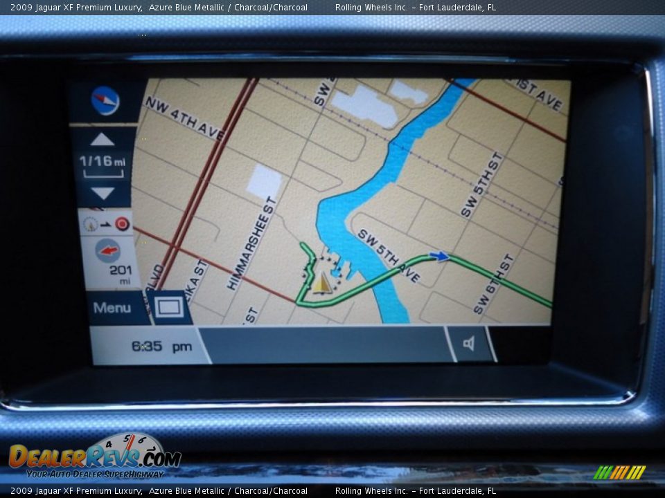 Navigation of 2009 Jaguar XF Premium Luxury Photo #3
