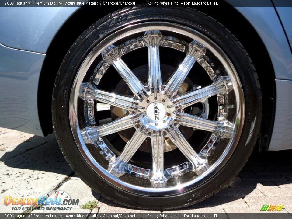 Custom Wheels of 2009 Jaguar XF Premium Luxury Photo #36