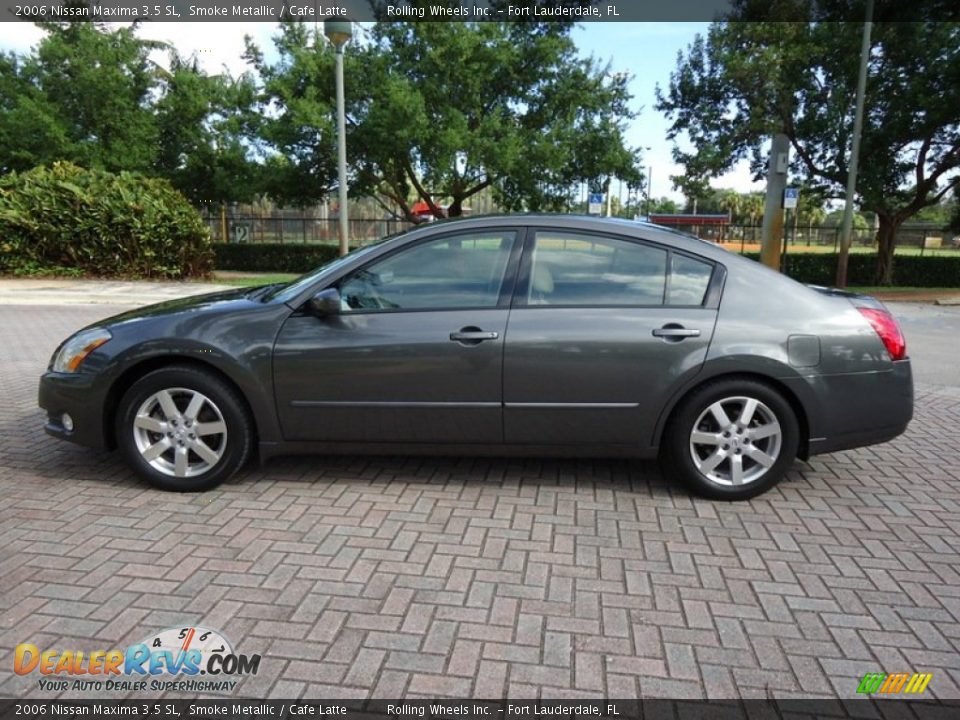 Smoke Metallic 2006 Nissan Maxima 3.5 SL Photo #16