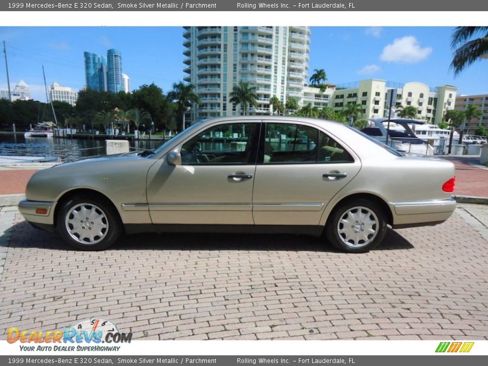 Smoke Silver Metallic 1999 Mercedes-Benz E 320 Sedan Photo #2
