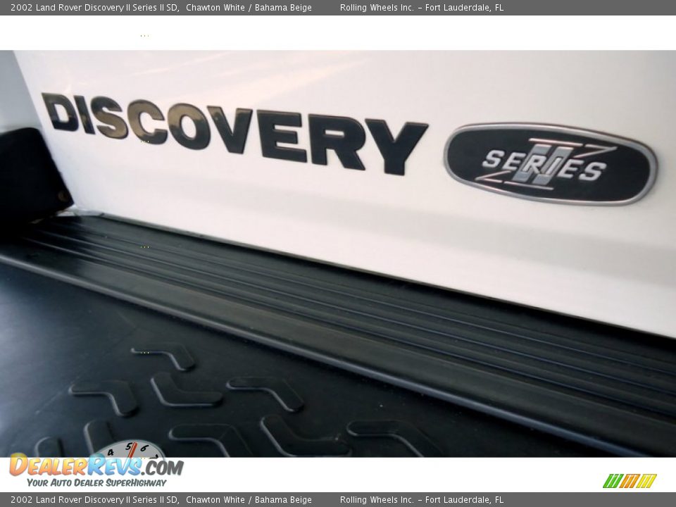 2002 Land Rover Discovery II Series II SD Logo Photo #13