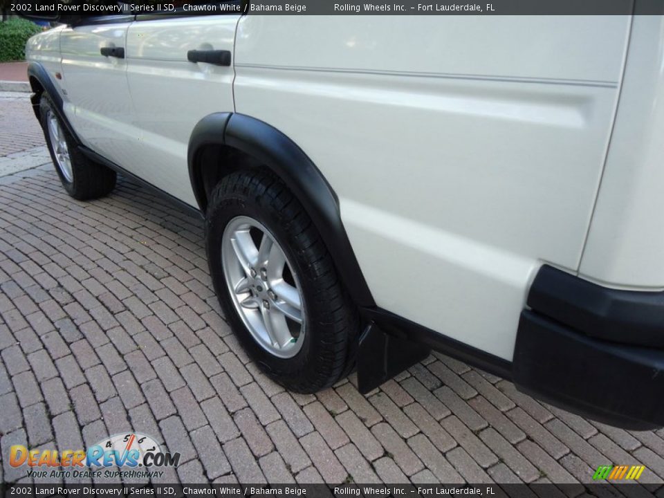 2002 Land Rover Discovery II Series II SD Chawton White / Bahama Beige Photo #21