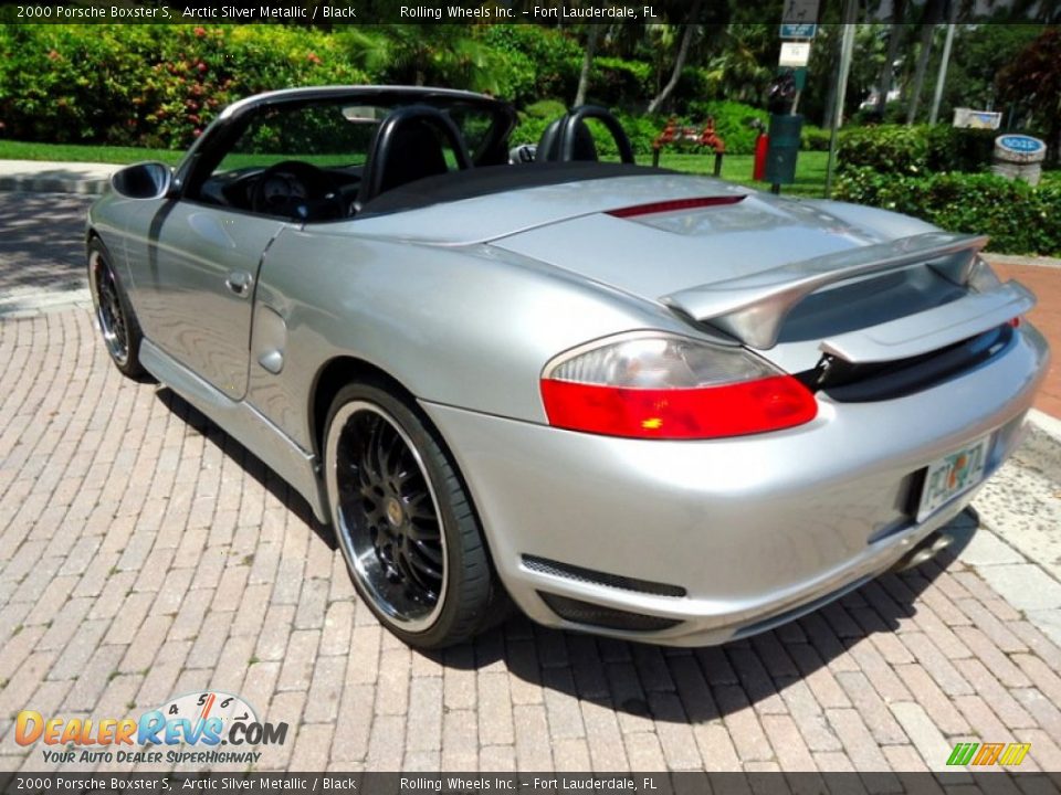 2000 Porsche Boxster S Arctic Silver Metallic / Black Photo #1