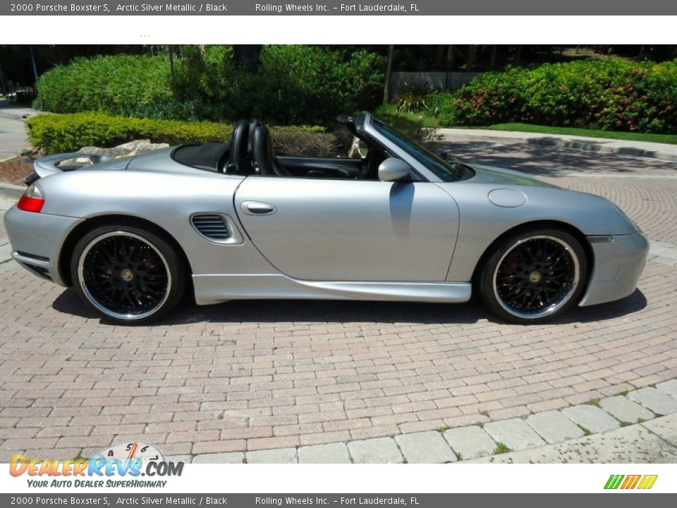 Arctic Silver Metallic 2000 Porsche Boxster S Photo #2