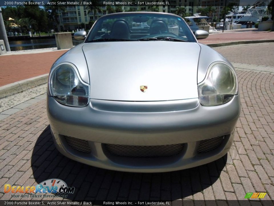 2000 Porsche Boxster S Arctic Silver Metallic / Black Photo #3