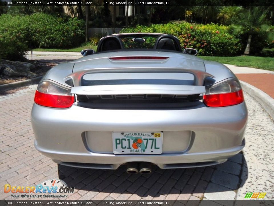 2000 Porsche Boxster S Arctic Silver Metallic / Black Photo #4