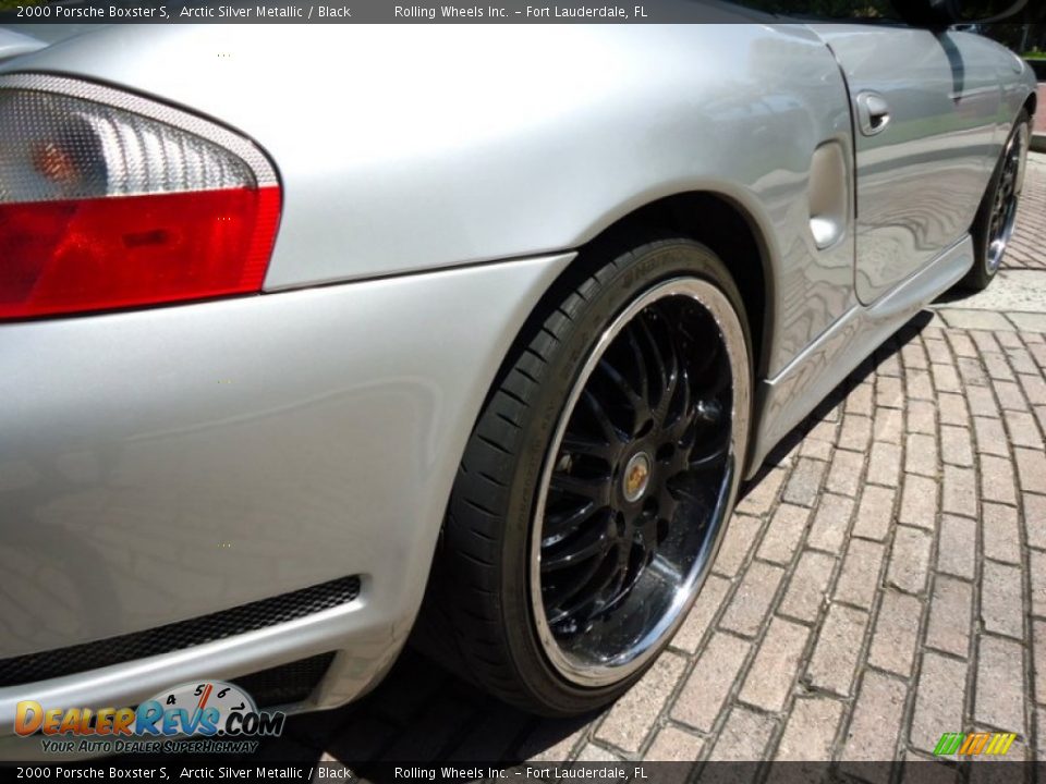 2000 Porsche Boxster S Arctic Silver Metallic / Black Photo #7