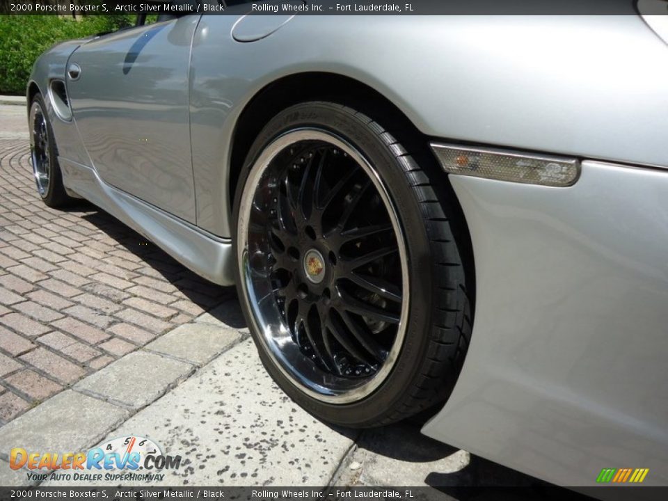 2000 Porsche Boxster S Arctic Silver Metallic / Black Photo #11