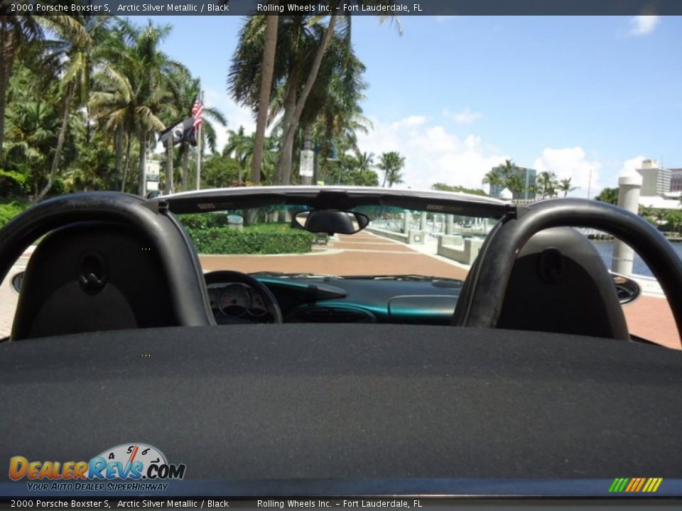 2000 Porsche Boxster S Arctic Silver Metallic / Black Photo #20