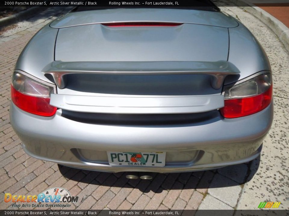 2000 Porsche Boxster S Arctic Silver Metallic / Black Photo #33