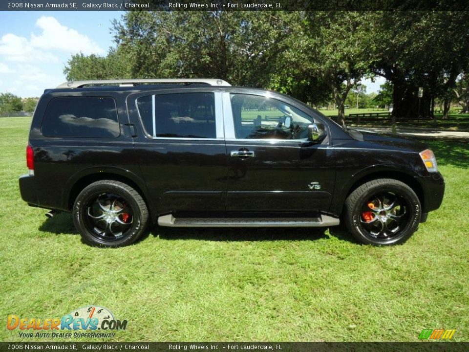 2008 Nissan Armada SE Galaxy Black / Charcoal Photo #2