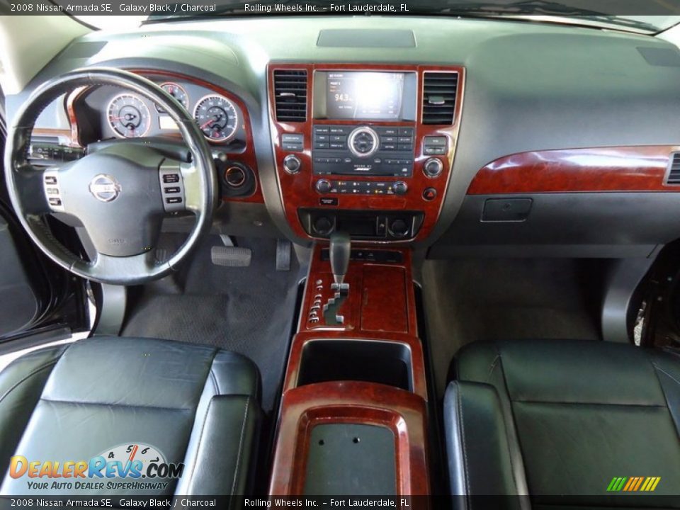 2008 Nissan Armada SE Galaxy Black / Charcoal Photo #3