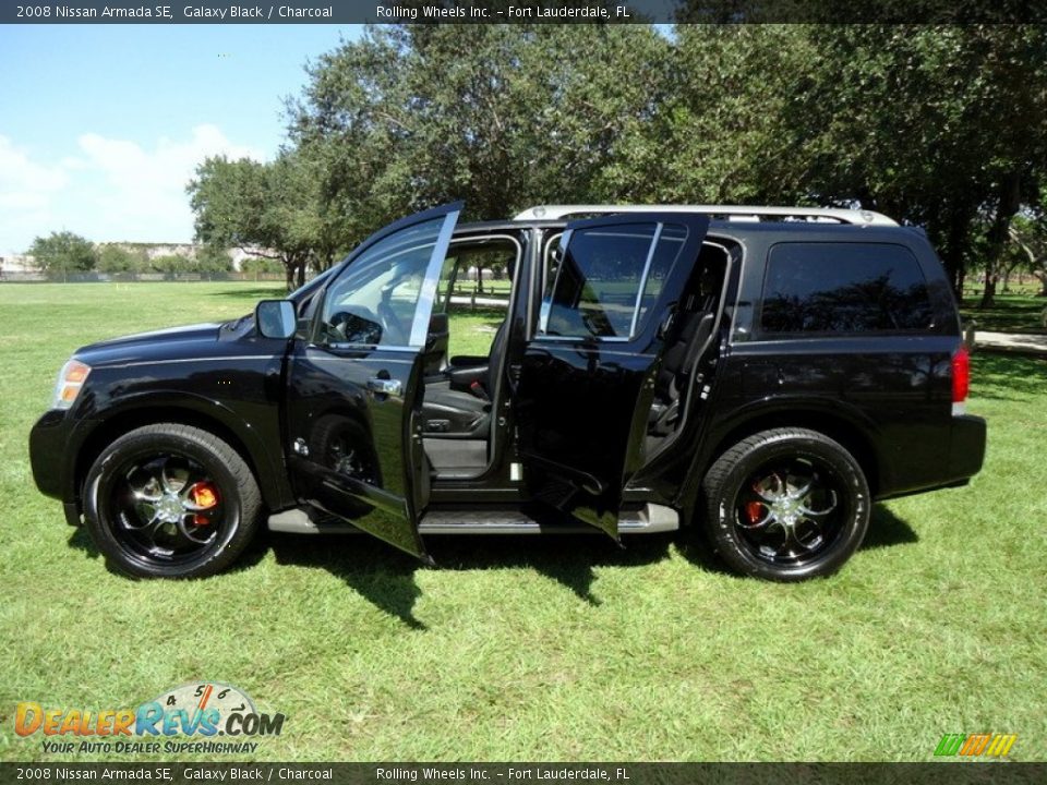 2008 Nissan Armada SE Galaxy Black / Charcoal Photo #7