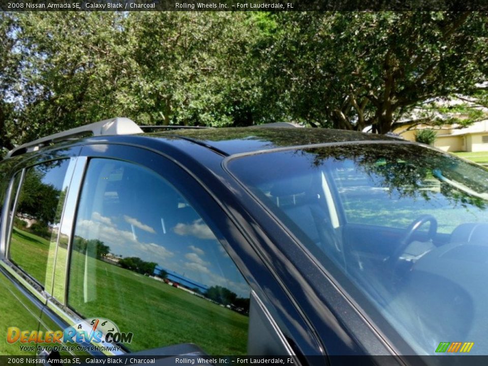 2008 Nissan Armada SE Galaxy Black / Charcoal Photo #8