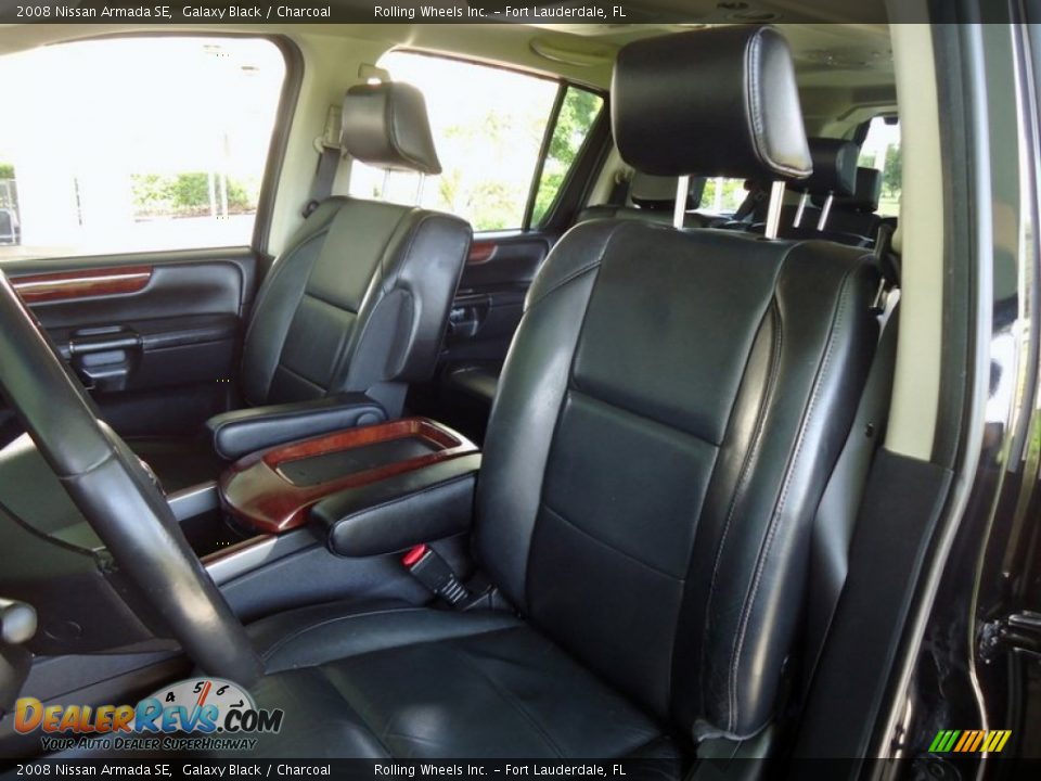2008 Nissan Armada SE Galaxy Black / Charcoal Photo #9