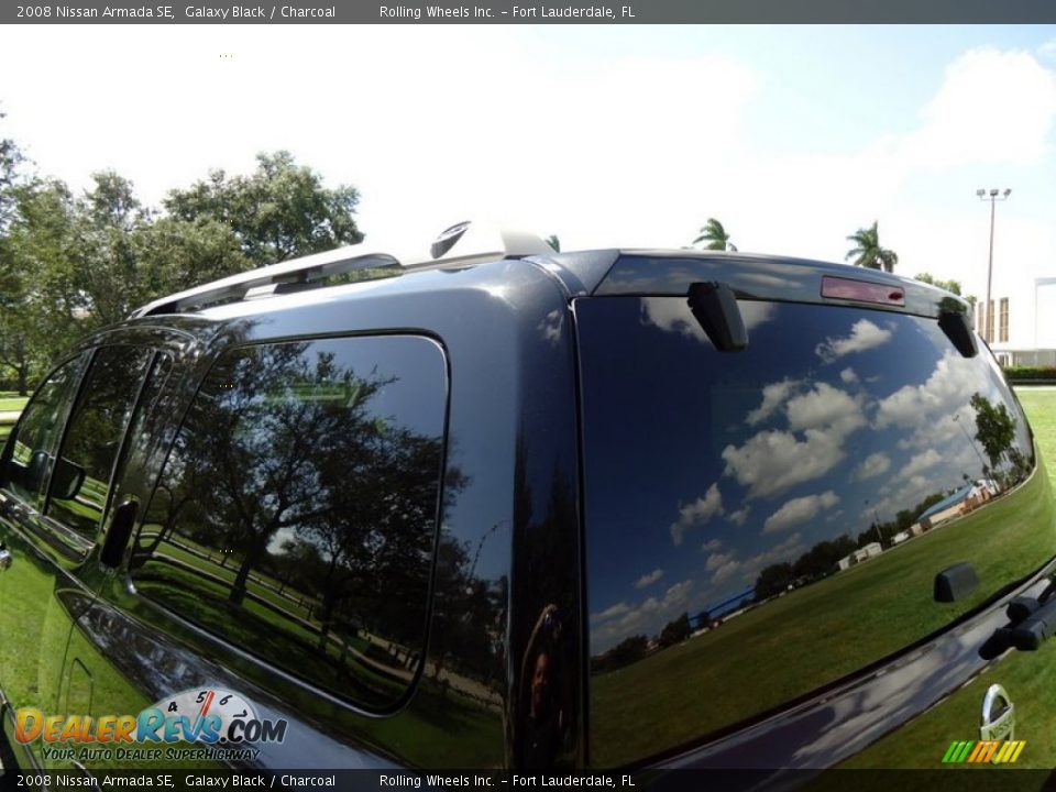 2008 Nissan Armada SE Galaxy Black / Charcoal Photo #11