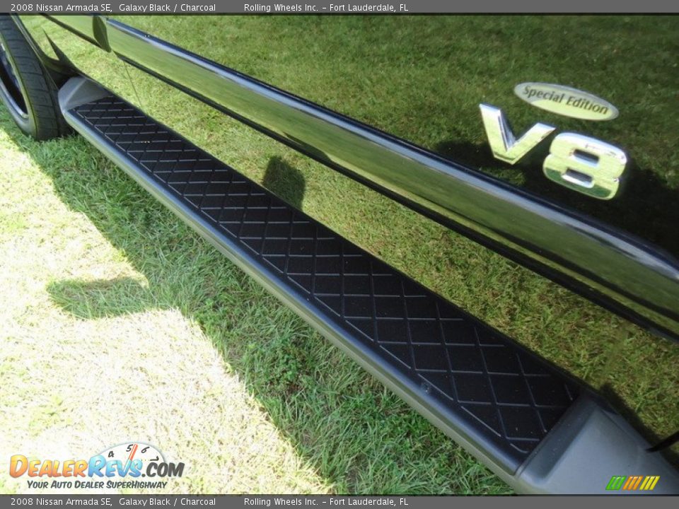 2008 Nissan Armada SE Galaxy Black / Charcoal Photo #12