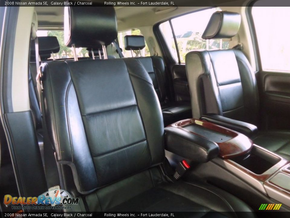 2008 Nissan Armada SE Galaxy Black / Charcoal Photo #15