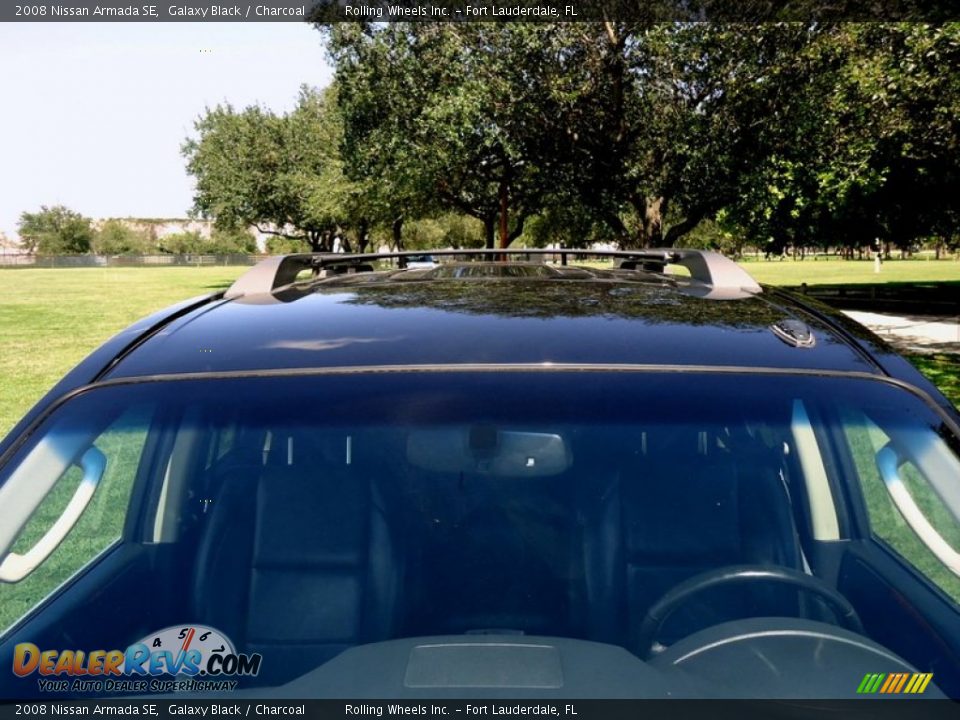 2008 Nissan Armada SE Galaxy Black / Charcoal Photo #16