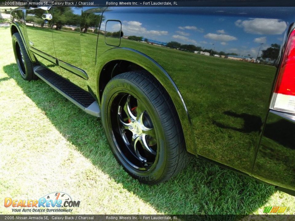 2008 Nissan Armada SE Galaxy Black / Charcoal Photo #18
