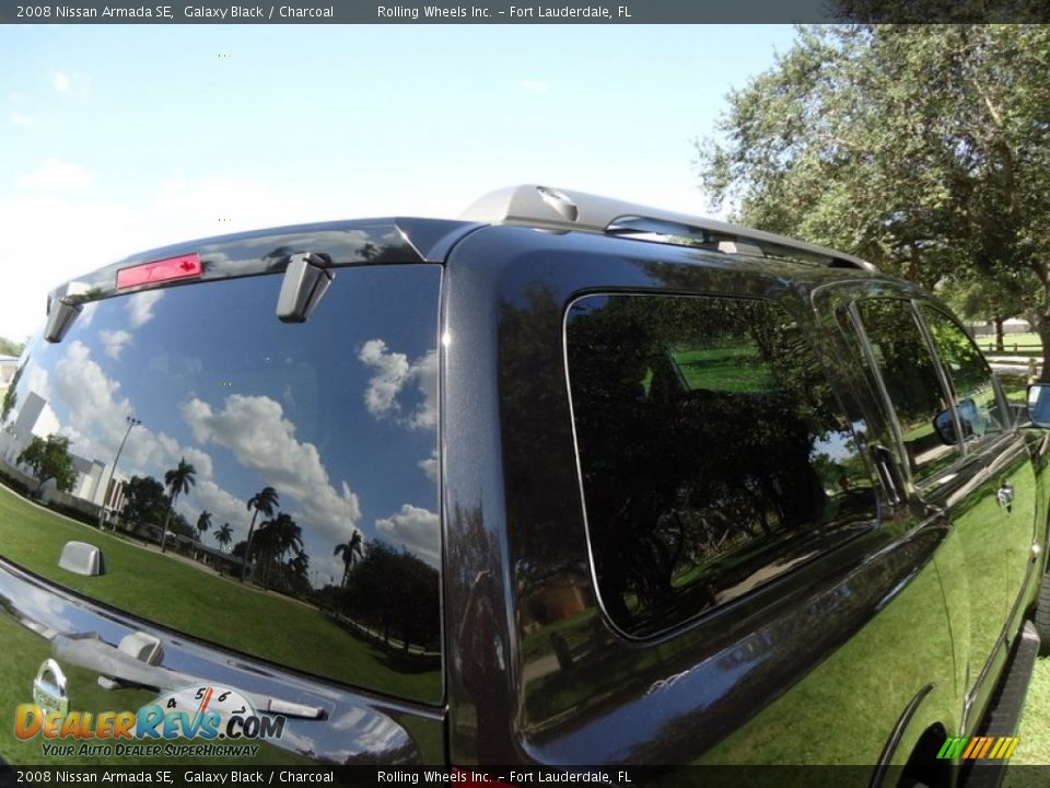 2008 Nissan Armada SE Galaxy Black / Charcoal Photo #20
