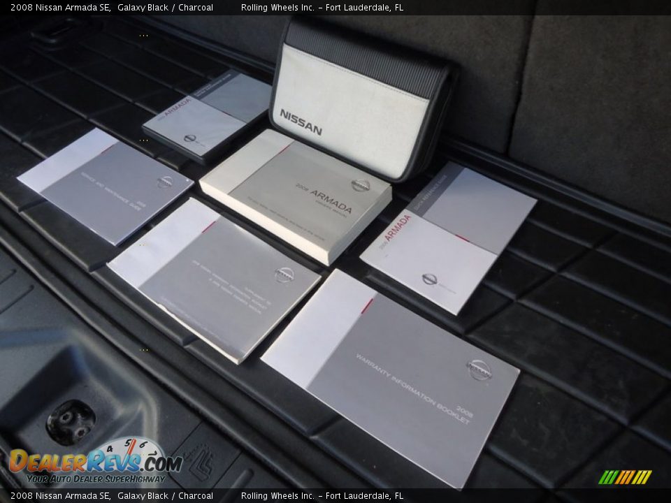 2008 Nissan Armada SE Galaxy Black / Charcoal Photo #21