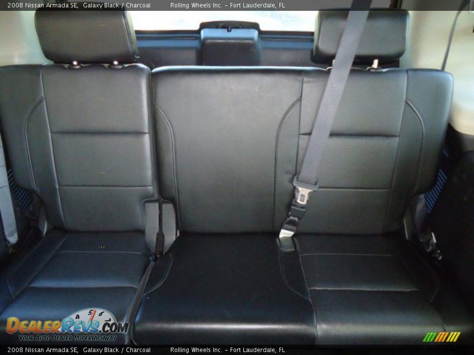 2008 Nissan Armada SE Galaxy Black / Charcoal Photo #23