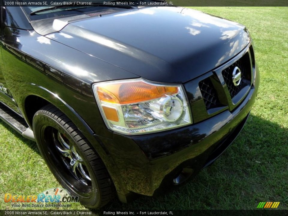 2008 Nissan Armada SE Galaxy Black / Charcoal Photo #25