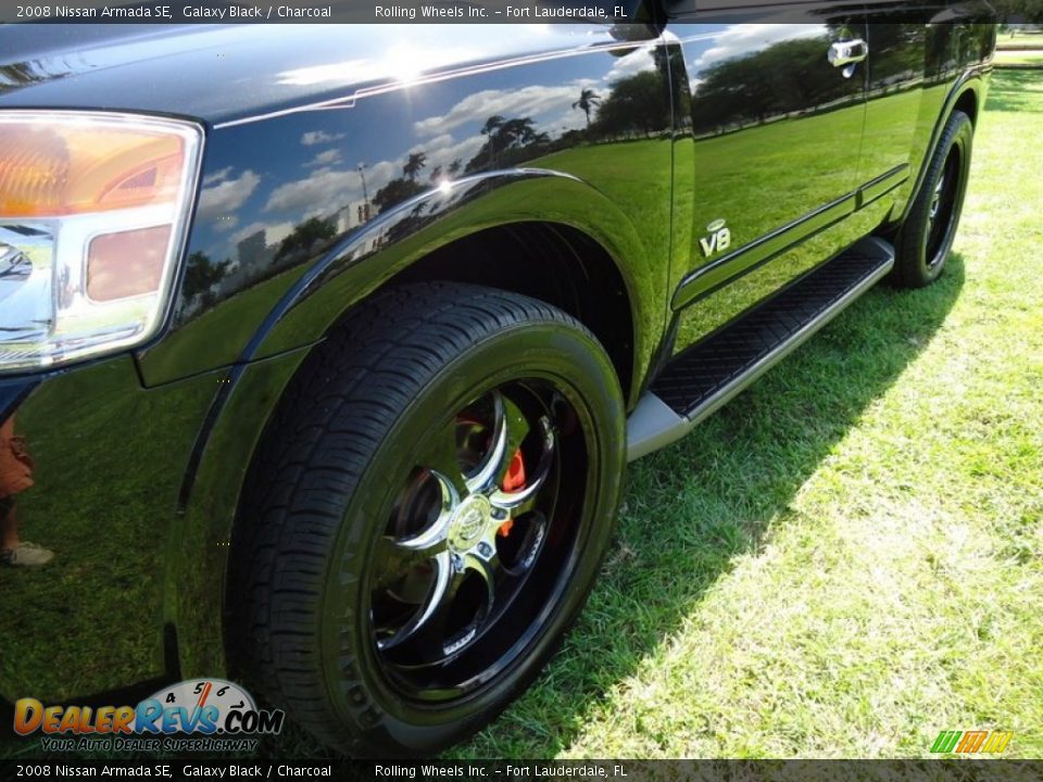 2008 Nissan Armada SE Galaxy Black / Charcoal Photo #27