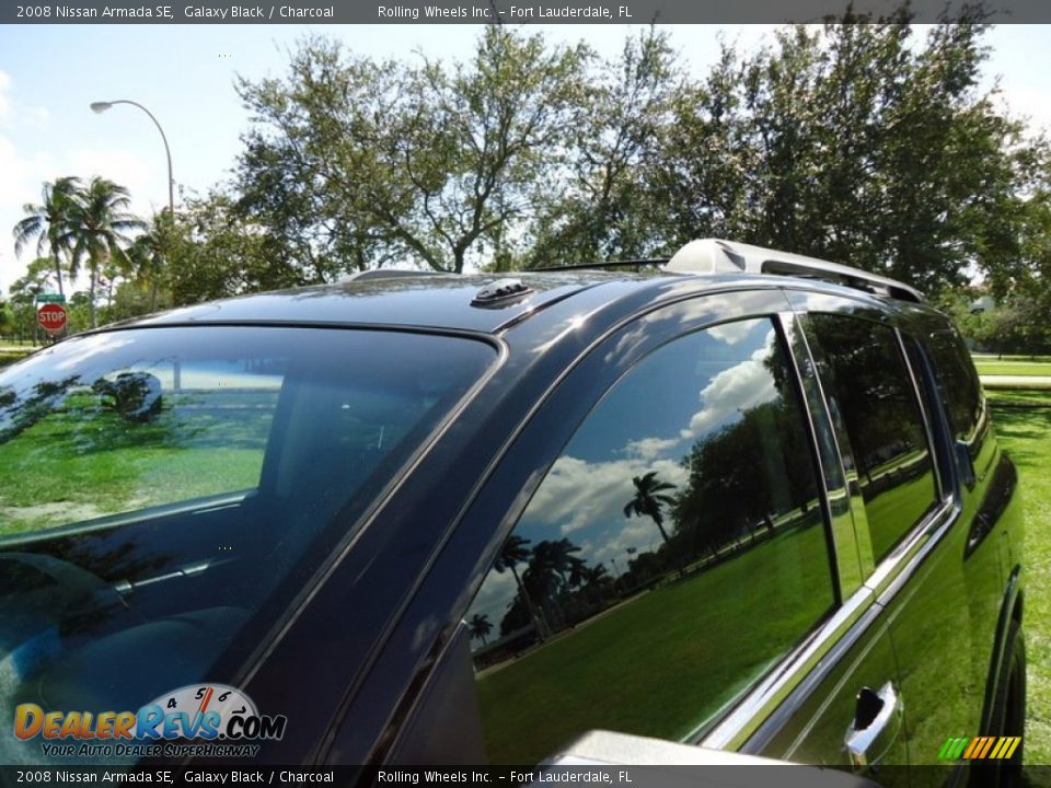 2008 Nissan Armada SE Galaxy Black / Charcoal Photo #28