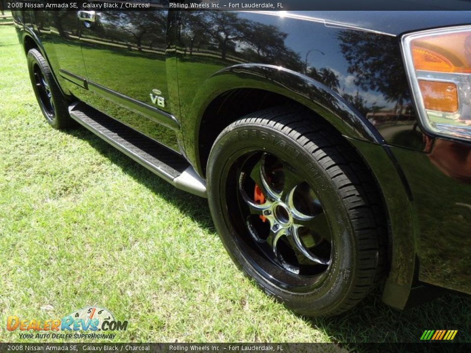 2008 Nissan Armada SE Galaxy Black / Charcoal Photo #30