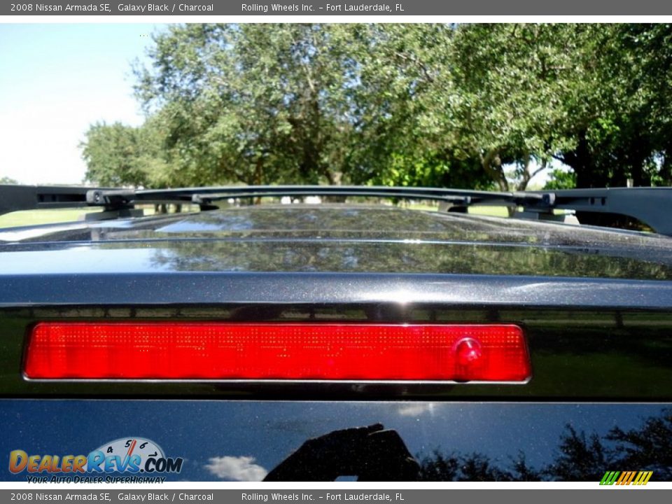 2008 Nissan Armada SE Galaxy Black / Charcoal Photo #32