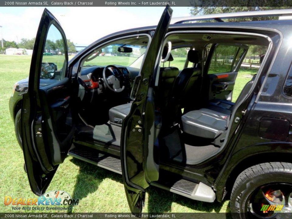 2008 Nissan Armada SE Galaxy Black / Charcoal Photo #33