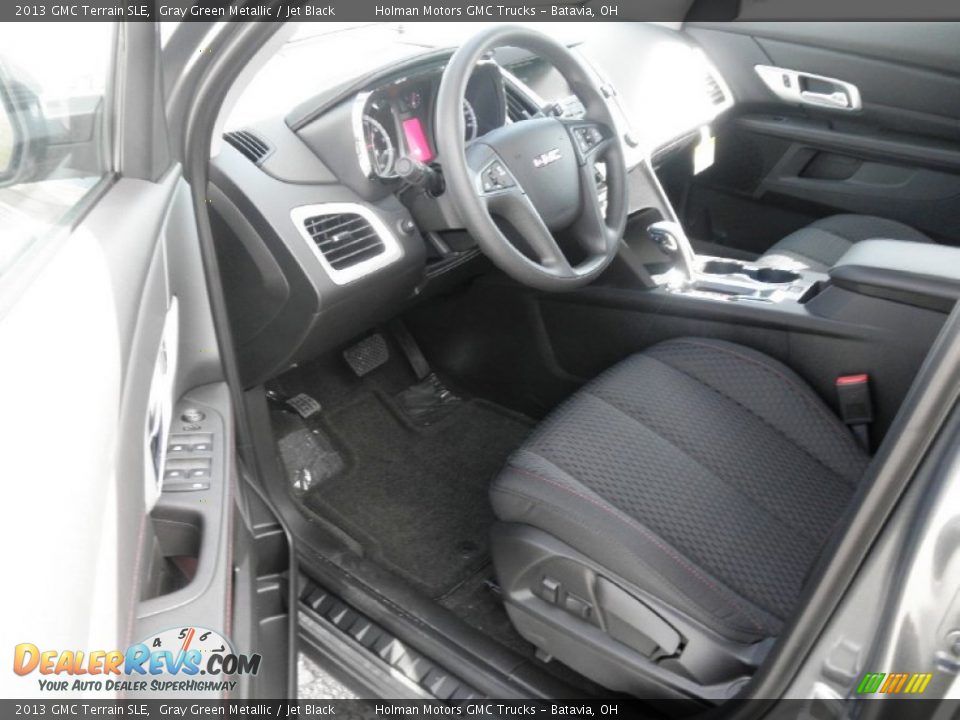 2013 GMC Terrain SLE Gray Green Metallic / Jet Black Photo #5