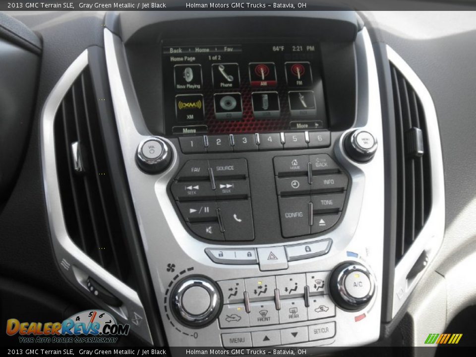 2013 GMC Terrain SLE Gray Green Metallic / Jet Black Photo #6