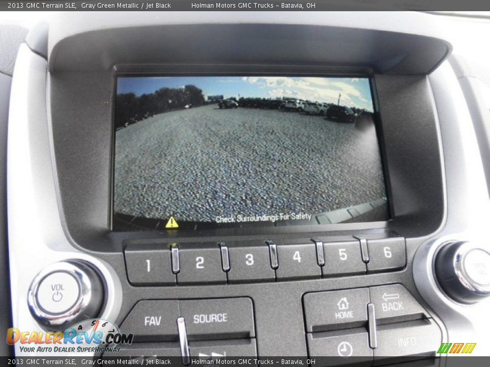 2013 GMC Terrain SLE Gray Green Metallic / Jet Black Photo #8
