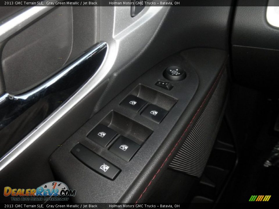 2013 GMC Terrain SLE Gray Green Metallic / Jet Black Photo #10