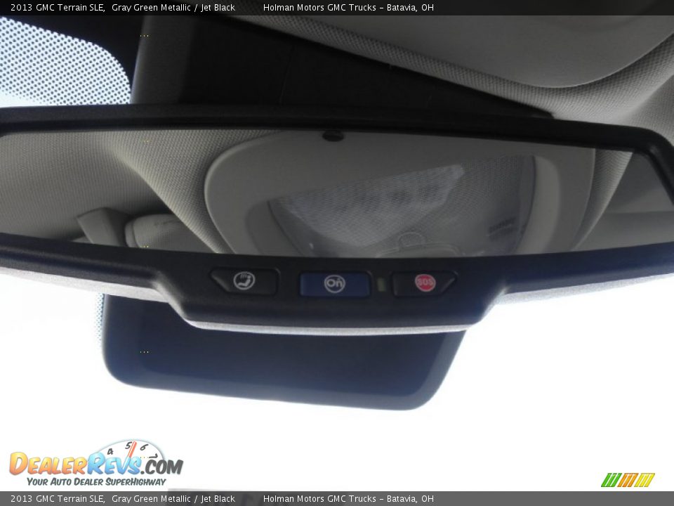 2013 GMC Terrain SLE Gray Green Metallic / Jet Black Photo #11