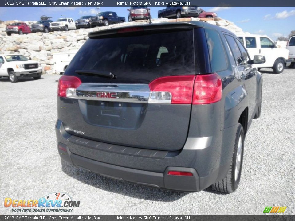 2013 GMC Terrain SLE Gray Green Metallic / Jet Black Photo #17