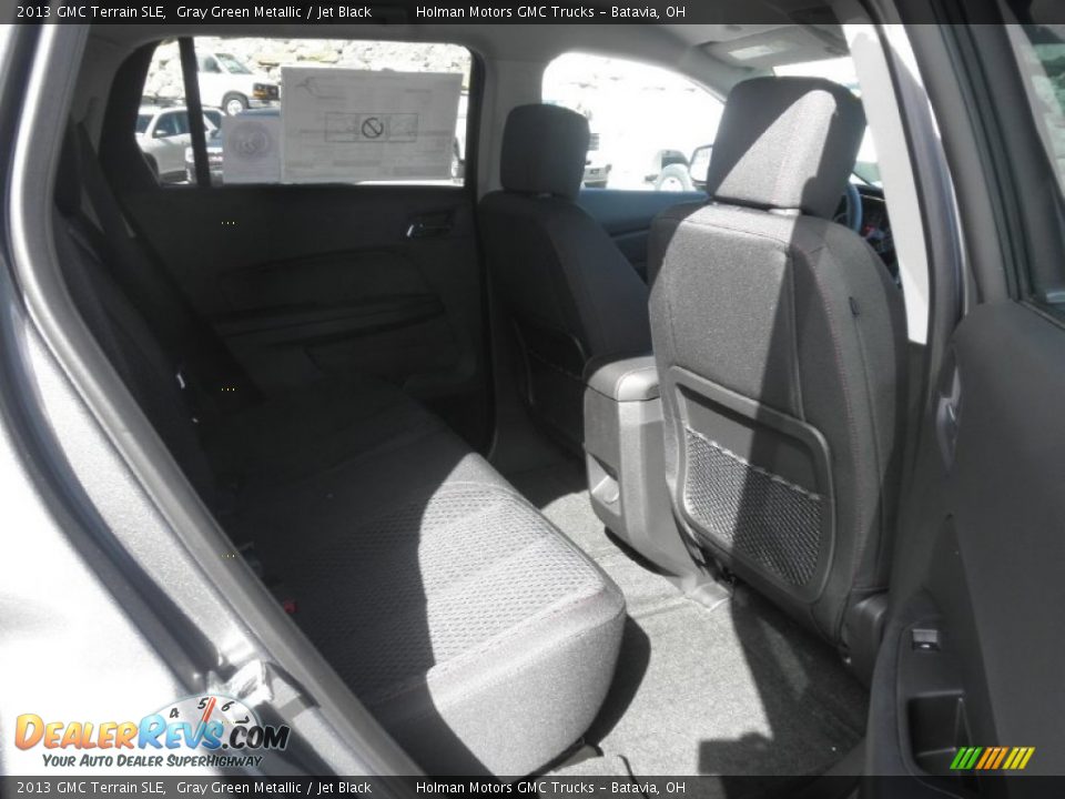 2013 GMC Terrain SLE Gray Green Metallic / Jet Black Photo #18