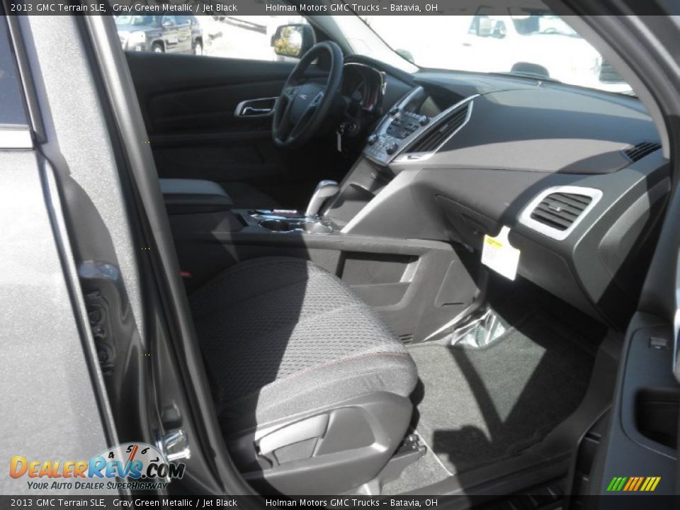 2013 GMC Terrain SLE Gray Green Metallic / Jet Black Photo #19